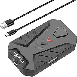 Ubervia P8 Wired Keyboard Mouse Converter Portable Mobile Game Keyboard and Mouse Set Adapter with 3 USB Ports for Android System-image-89