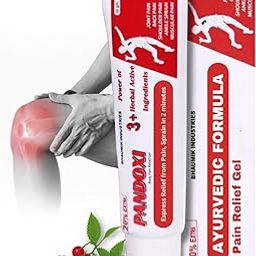 Express Pain Relief Gel - 60g (Pack of 2, 30g each) | 100% Ayurvedic Formula | Helps With Quick and Long Lasting Relief from Muscle Pain, Shoulder, Arm, Knee, Back, Joint, Legs, Ankle & Sports Injuries | Natural Active Menthol Cooling, Non-Sticky-image-32