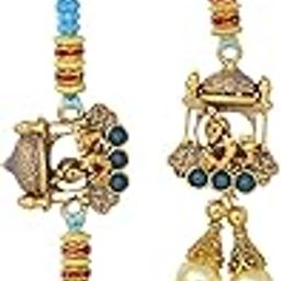 Bhaiya-Bhabhi Rakhi,Couple rakhi set, Designer Rakhi for Bhaiya bhabhi,Lumba rkhi for Bhabhi-0019-image-66