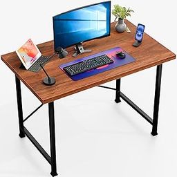 CATIVE Engineered Hard Wood Study Table Computer Desk Laptop Study Table for Office Home Workstation Writing Modern -Size-90L*60W*75H CM (2 Year Warranty) (Black & Brown)-picture-17