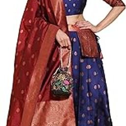 The Traditional South Indian Half Saree for Women's-image-35