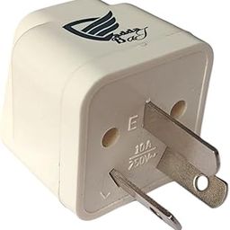 3 Pin Travel Adapter Plug for India to Australia, China, New Zealand & More (Type I) Conversion Plug Small and Light Weight Design (Pack of 1) White-24