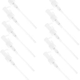 BEBEMOKO 10pcs Pump Replacement for Lotion Shampoo and Cleaning Supplies User-Friendly Dispenser Accessory for Effortless Dispensing and Versatile Use-image-60