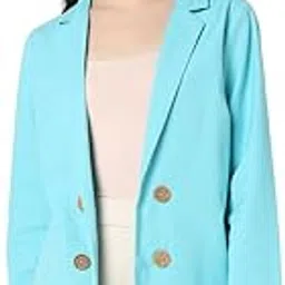 vero moda Women's Cotton Blend Standard Length Blazer-picture-26