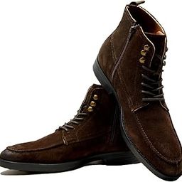 Leather Men Apron Laceup Ankle Boot-image-27