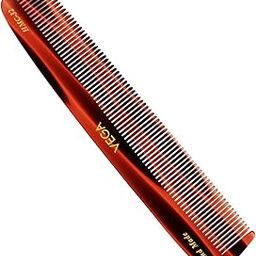 Vega Tortoise Shell Pattern Dressing Hair Comb,Handmade, (India's No.1* Hair Comb Brand)For Men and Women, (HMC-32)-4