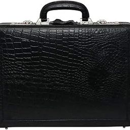 Red Cherry Genuine Leather Business Briefcase Office Bag for Men with 15.6 Inches Laptop Compartment-2