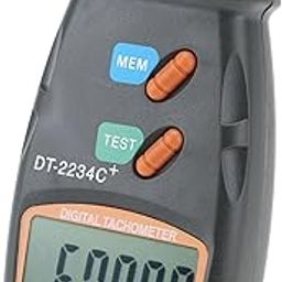 Digital Tachometer, Non-Contact RPM Small Engine Speedometer, Laser Photo Sensor, Velocimeter Measuring 2.5~99,999RPM Motor Speed for Engine, Car Making-23