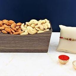 SFU E Com Dry Fruit Hamper For Rakshabandhan Gift | Dry Fruit And Rakhi For Brother | Dry Fruit Basket Hamper | 65-image-75