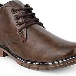 Combat Synthetic Leather Outdoor Trendy Formal Boots For Men-image-51
