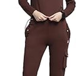 from house of Monte Carlo Womens Solid Brown Round Neck Full Sleeve Tracksuit 2240102659-1-image-91