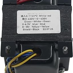MeLphi 115W Dual Pure Copper EI Power Transformer 430V + 6.3V + 8V Suitable for AN300B Tube Power Amplifier-19