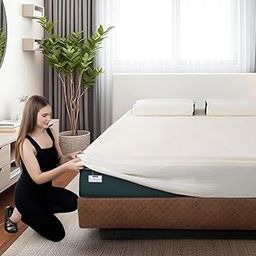 Dreamzee GOTS Certified 100% Organic & Waterproof Mattress Protector | Soft, Breathable & Spill Proof Fitted Mattress Cover Double Size (75x48x8) Inches-image-44