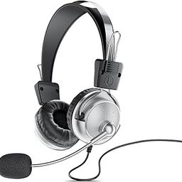Intex Magna Wired USB Headphone with Microphone | 40Mm Drivers & Lightweight | Crystal Clear Sound with Audio Control Keys | Over Ear Design with Mic (Black)-28