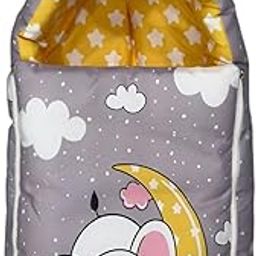 RUMPES 3-in-1 Baby Bed, Sleeping Bag & Carry Nest– Soft, Lightweight Cotton Bedding for Newborns (0-6 Months) – Travel-Friendly Bassinet for Co-Sleeping & Easy Carrying, Hypoallergenic & Unisex Design-image-31