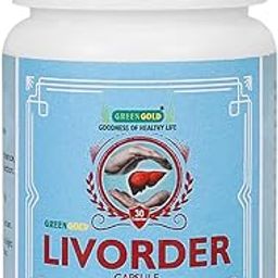 GreenGold Livorder BHUMI AMLA Capsules For Liver Cleanse and Detox, Pure Ayurvedic, Natural, Herbal Supplement-22