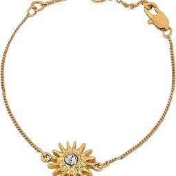 Bare Sunbeam Glow Bracelet | 14K Real Gold Plated | Freeform Sun Charm with Stone Accents | Hypoallergenic, Water-Resistant & Non-Tarnish | Made in India | 7.5+3cm Adjustable Chain-image-44