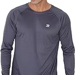 Big Button Men's Round Neck Dynamic Dry Fit Full Sleeves Gym Sports Tshirt-image-16