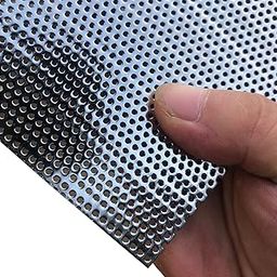 FengYoo Perforated Metal Sheets-Expanded & Perforated Sheets-Stainless Steel Sheet-20GA 0.06" Hole (About 1.5mm) 19.6" X9.8"-Metal Mesh for Ventilation and Fume Filtration-picture-15