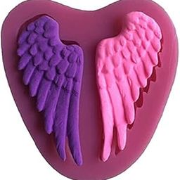 RKPM HOMES 3D Angel Wings Shape Cake Mould | Fondant Silicone Mold | Clay DIY Mold Cake Decor Tools | Baking Tools for Chocolate Pinna Jelly Baking Soap | Moulds for Cake Decorating-image-29