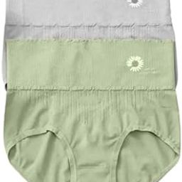 Women's Panties Multicolor Cotton High Waist Tummy Control Panty-Pack of 2 (Free Size 32 to 34 Waist)-image-5