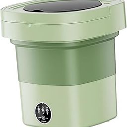 Portable Foldable Washing Machine 9L Powerful 3 Models for Camping Dorm Without Blue Light|Home & Garden | Major Appliances | Washers & Dryers |1 Foldable Washing Machine(Us Adapter)-image-73