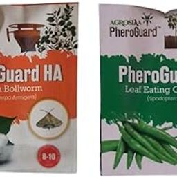 HA Cotton Bollworm Lure - Helicoverpa Armigera | Agriculture Use | Pack of 20 | & | SL Spodoptera Litura Lure | Leaf Eating Caterpillar Trap | Pack of 10 |30-35 Days-image-40