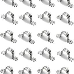 LIPKA Pack of 20 Support U-Clamp ¾ Inches-11