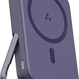 Ambrane MagSafe Wireless 10000mAh Fast Charging Power Bank with Mobile Stand, Strong Magnet, 22.5W Output for iPhone 12 & Above, Android & Other Qi Enabled Device + Magnetic Ring (Maglite, Purple)-image-31