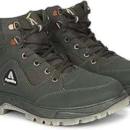 aqualite ATR-102 Trekking Boot for Man, Lightweight Hiking Shoes for Man and Trekking Shoes for Men Ideal for Trails, Hikes, Adventure, and Outdoor Use, Mesh, PU Sole, Lace-Up Size 6-10--picture-24