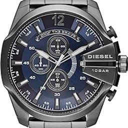 51 MM Blue Stainless Steel Chronograph Watch for Men - DZ4329-picture-16
