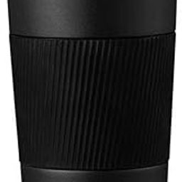 Wosta Travel Mug, Insulated Coffee Cup with Leakproof Lid,Vacuum Insulation Stainless Steel Reusable for Hot Cold Coffee, Non-Slip Protective Cover, (Black, 510 Ml)-image-1
