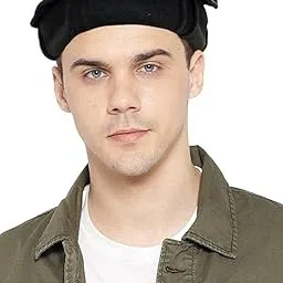 vastraa fusion Unisex Woolen Pakol/Afghani Cap (Black)-picture-10