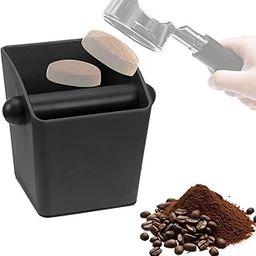 Supvox® Knock Box Plastic Coffee Grounds Bin with Cross Bar, Reuseable Coffee Grounds Container Expresso Coffee Machine Supplies Coffee Making Accessories-image-39