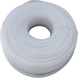 Heavy Duty Grass Strimmer Line - 3mm Diameter, 10m Length - Round Core Wire Replacement for Garden Trimmers and Electric Brush Cutters-10
