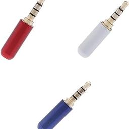ATORSE 3.5mm 1/8" TRRS 4 Pole Male Plug A/V Solder Connector 3 x-image-46