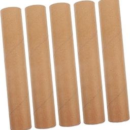 KALLORY 5pcs Poster Tubes End Caps Cardboard Storage Tubes for Art Prints Documents and Lightweight for Convenient Transportation and Organization-image-48