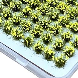 MERISHOPP Artificial DIY Miniature Flower Cluster Model for Decoration Light Yellow| Artificial Flower Bouquet | Floral Décor for Home-image-10