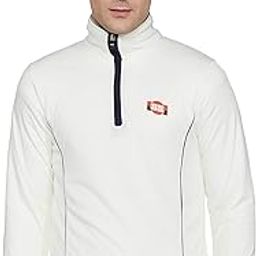 Professional Full Sleeve Sweater, Large (White)-image-12