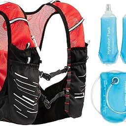 Hydration Vest Pack Backpack Daypack for Cycling Mountaineering Running Race with 2 Bottles | Outdoor Sports | Camping & Hiking | Hiking Backpacks | Hydration Packs-image-15