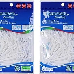 OFT BLISS WITH 3 in 1 Tooth Cleaning Dental Floss Toothpicks Plastic Set for Clean Teeth Fresh Breath and Healthy Gums, (2)-12