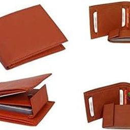 Artifical Leather Wallet for Men Tan Colour, Holds 6-8 Cards-image-97