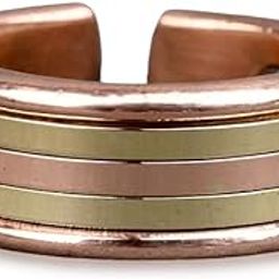 Stylish Copper Magnetic Ring-image-8