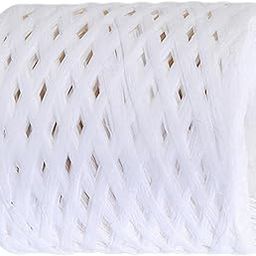 Merishopp 218.72yd Raffia Paper Ribbon Decor for Weaving Gift Wrapping DIY Craft White Crafts | Multi-Purpose Craft Supplies | Crafting Pieces | Ribbon-image-5
