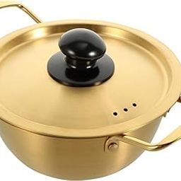 Kruvad Delight Rice Cooker Bowl Stainless Steel Pot & Lid | Compact Korean Noodle & Soup Cooking Pan | Auto-Off Feature, Ideal for Rice, Ramen, Traditional Indian Stew & Home Restaurant Use-22