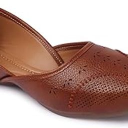 Women Embroidered Punjabi Traditional Jutti/Mojari for Girls-image-16