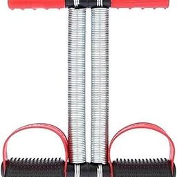 RISHB Sports & Fitness Black Double Spring Tummy Trimmer, Abs Exercise Equipment, Workout Stomach Exercise Machine for Women and Men Exercise in Gym, Home for Abdominal Workout | RED | Pack of 2-picture-27