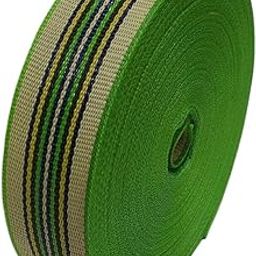 Niwar Roll for Folding Beds Niwar Patta Roll Tapes of Nylon for Bags Chair,Folding khat Garment Satchel-Nylon 2 inch 80 Meter (Green)-image-8