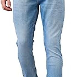 Men Slim Fit Low Rise Cotton Casual Jeans-image-42