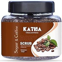 Katha Sugar and Coffee Body Scrub, 115g, Helps Remove Impurities and Exfoliates Skin.-image-14